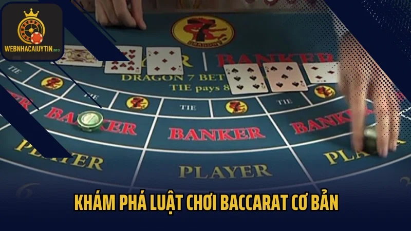 Khám phá luật chơi Baccarat cơ bản