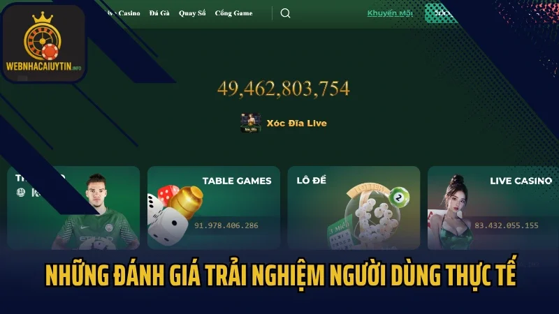 Những đánh giá trải nghiệm người dùng thực tế